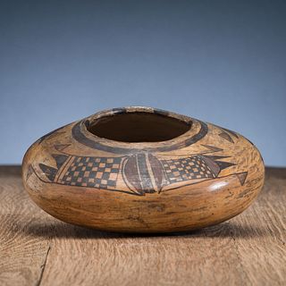 Nampeyo of Hano (Hopi-Tewa, 1857-1942) Attributed Pottery Bowl