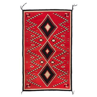 Navajo Germantown / Carpet Yarn Weaving / Rug