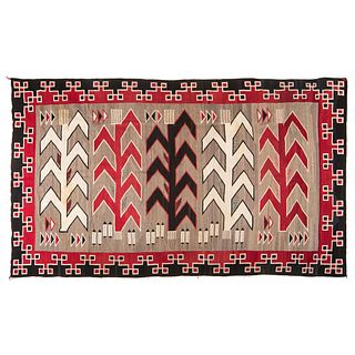 Navajo Western Reservation Pictorial Weaving / Rug