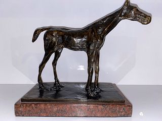 French Bronze Sculpture Edgar degas Horse