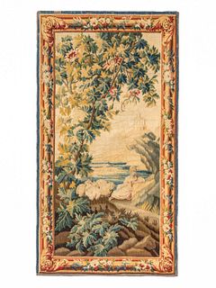 An Aubusson Wool Tapestry 