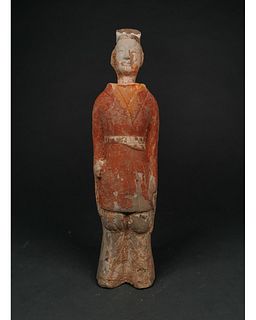 CHINESE TANG DYNASTY TERRACOTTA FIGURINE