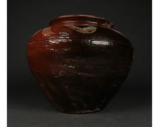 CHINESE TANG DYNASTY GLAZED VESSEL