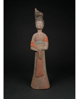 CHINESE TANG DYNASTY TERRACOTTA FIGURINE