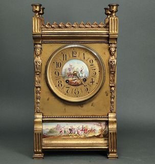 Continental Neoclassical Mantel Clock