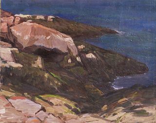 Agnes Richmond, 'Along the Coast', Oil on Canvas