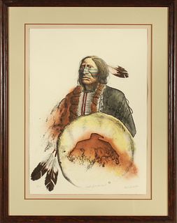Mark Rohrig "Spirits from the Wind" Lithograph