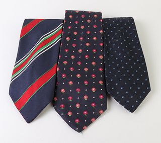 Men's Designer Silk Neckties incl Dior & Lacroix 3
