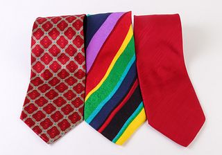Men's Designer Silk Neckties incl. Versace, 3