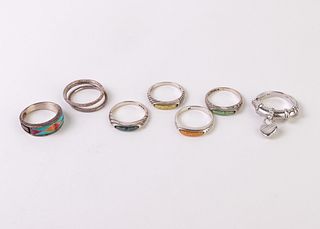 Sterling Silver Rings incl Judith Ripka & Others 9
