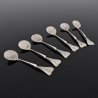 Claude Lalanne "Les Phagocytes" Sterling Silver Spoons, Set of 6