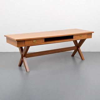 Massive Desk/Console Table, Manner of Gio Ponti