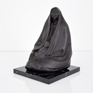 Francisco Zuniga Bronze Figural Sculpture