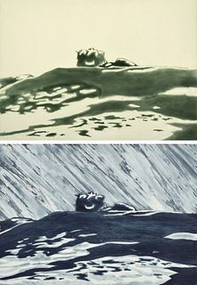 Richard Bosman "Adrift" I & II Prints, Signed Editions