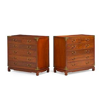 PAIR OF CAMPAIGN CHESTS