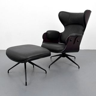 Jaime Hayon "The Lounger" Lounge Chair & Ottoman