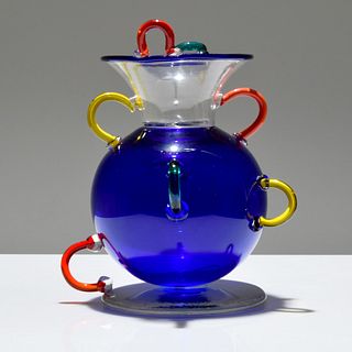 Ettore Sottsass "Mizar" Vase/Vessel, Memphis