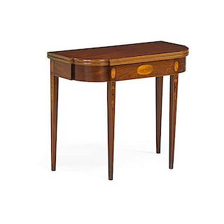 FEDERAL STYLE CARD TABLE