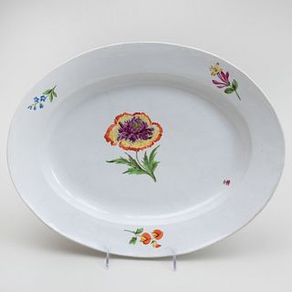 Meissen Porcelain Oval Platter