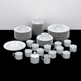 Richard Meier "Meier Grid" Dinnerware, 70 Pieces