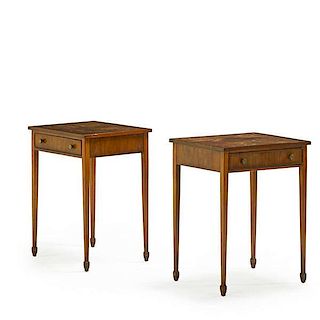 PAIR OF CONTINENTAL NEOCLASSICAL SIDE TABLES