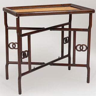 Chinese Hardwood Folding Table 