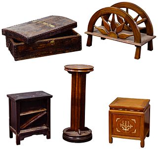 Asian Style Wood Furniture Assortment