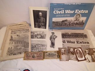 CIVIL WAR EPHEMERA & MONEY