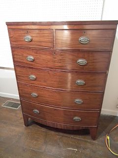 PERIOD ENGLISH TALL CHEST 