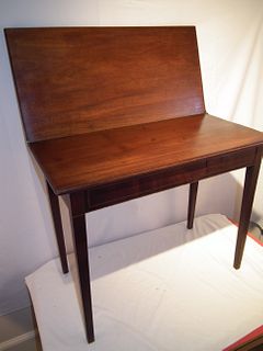 ANTIQUE CARD TABLE 