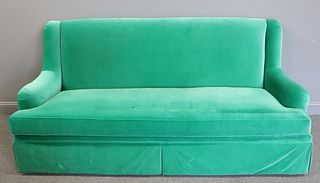 Contemporary Upholstered Sofa With Spare Cushion