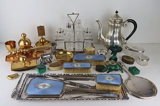 Miscellaneous Grouping of Silver and Tablewares.