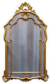 Venetian Gilt Wood Mirror