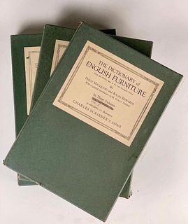 The Dictionary of English Furniture, Three Volumes