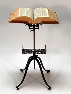 Victorian Mechanical Library Bookstand