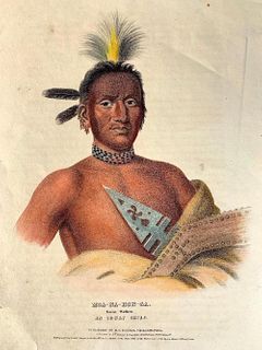 MOA-NA-HON-GA, Great Walker, An Ioway Chief