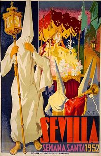 Sevilla Travel Poster, 1957