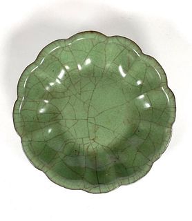 Chinese Qing Longquan Celadon Plate