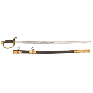 Clauberg Import U.S. Model 1850 Foot Officer's Sword