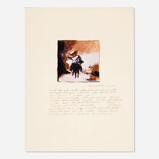 George Deem, Untitled (after Goya)