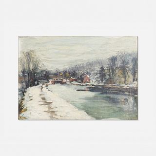 Fred Wagner, Untitled (Winter Landscape)