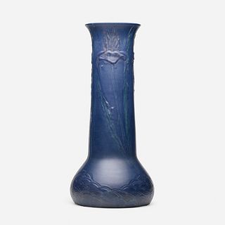 William Hentschel for Rookwood Pottery, Modeled Mat floor vase