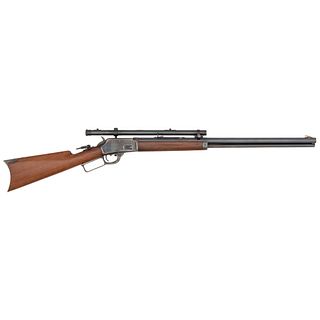 Marlin Model 1888 Rifle with Scope by William Malcom and Factory Letter