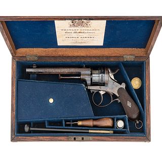 Cased Gasser Pattern Revolver By Westley Richards