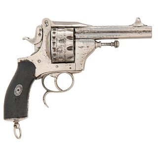 ** Belgian "Wild West" Twenty-Shot Double-Barrel Revolver
