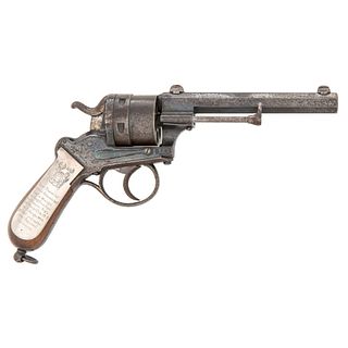 Austro-Prussian War Presentation Model 1870 Gasser Revolver