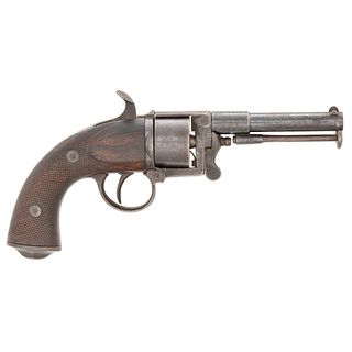 A Scarce Medium Sized Devisme Cartridge Revolver ca 1875