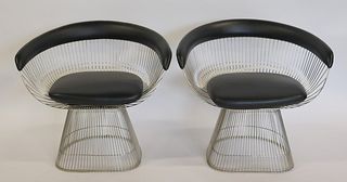 Pair Of Warren Platner Design Chairs.