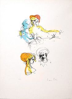 Leonor Fini (Buenos Aires 1907-Parigi 1996)  - Study of women