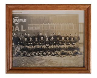 1924 High School Football Team Photo